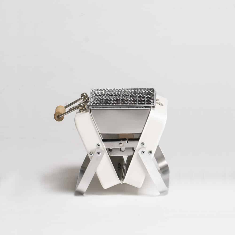 Kenluck Mini Grill / BBQ – Athena Matte White
