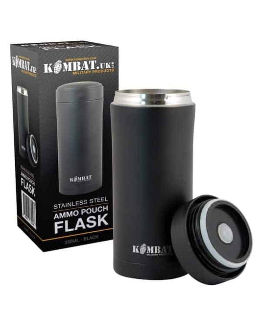 Kombat UK 330ml Flask - Black