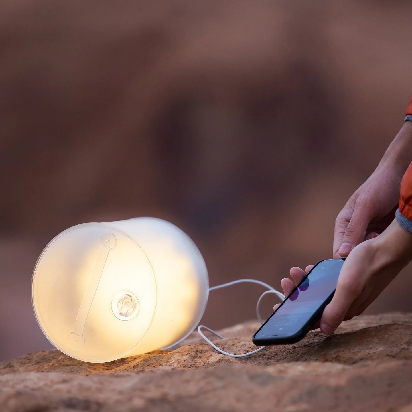 Luci Base Light Inflatable Solar Light With USB-C Port