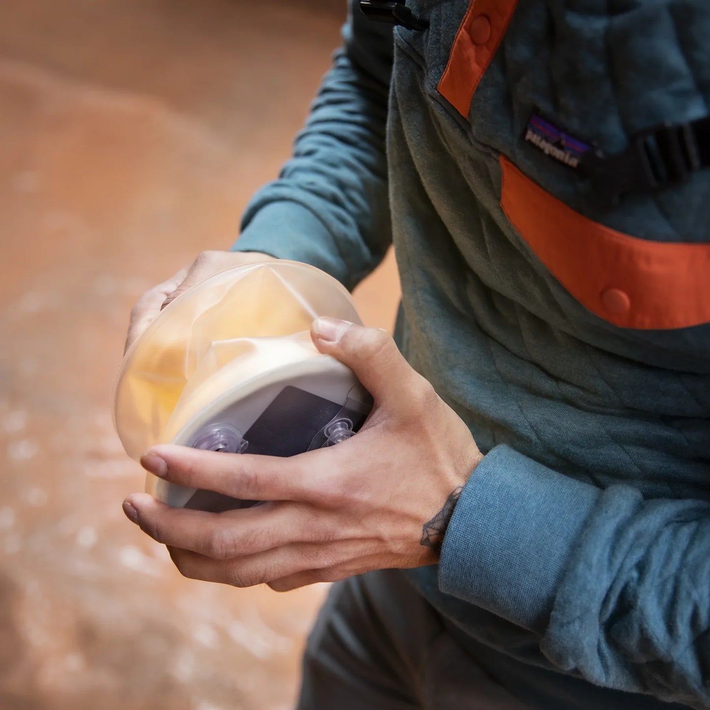 Luci Base Light Inflatable Solar Light With USB-C Port