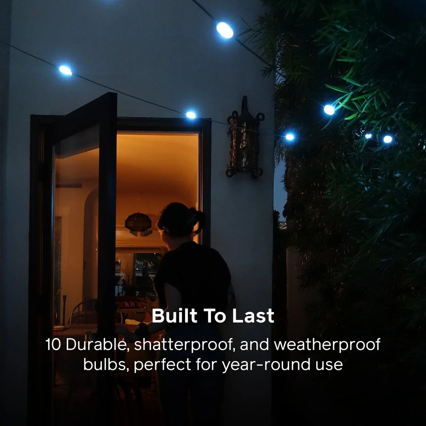 Luci Solar String Lights: Color 18' (USBC)