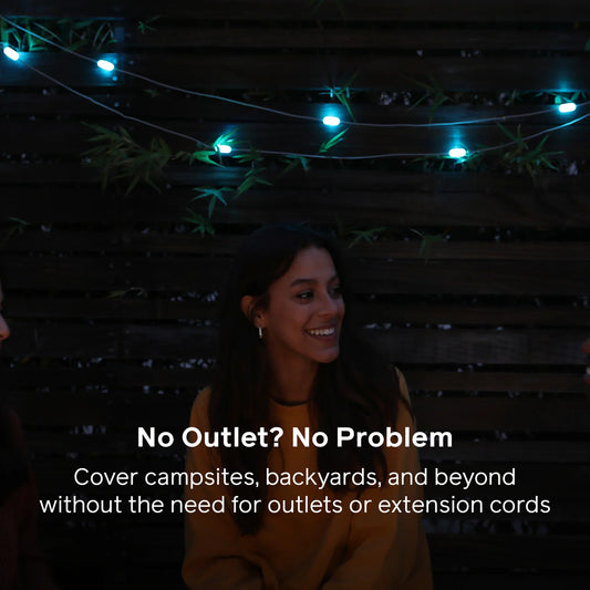 Luci Solar String Lights: Color 18' (USBC)