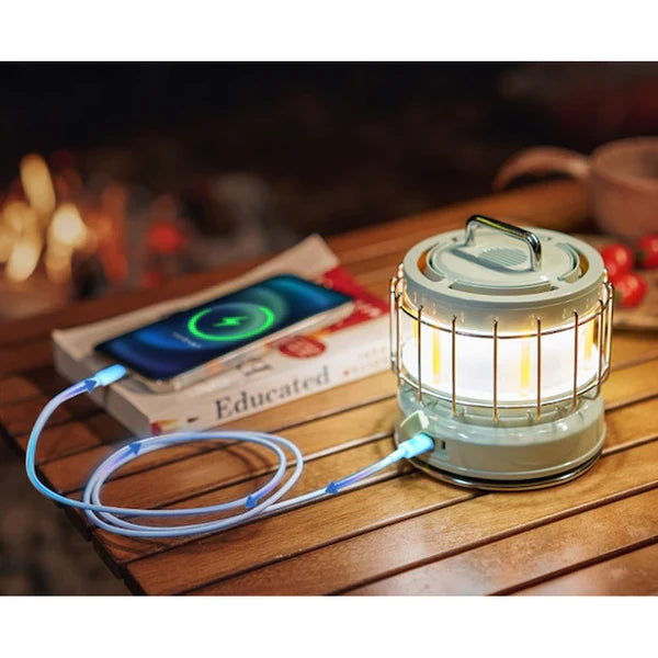 Flextail MAX LANTERN - 3-in-1 Vintage Lantern with Flame with humidifier