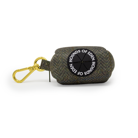 Max Tweed Effect Poop Bag Holder