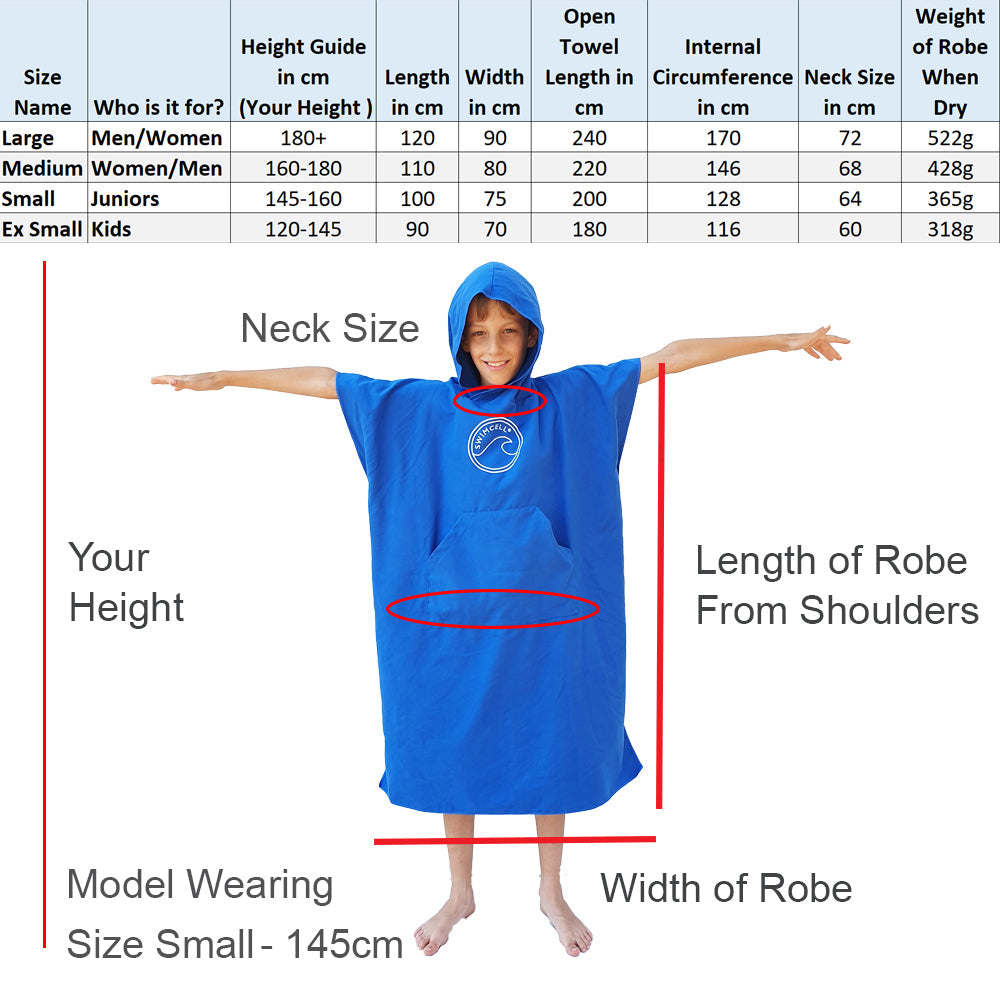Microfibre Changing Robe and Towel