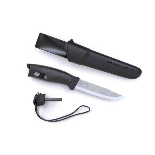 Morakiv Companion Spark - Black Bushcraft Knife