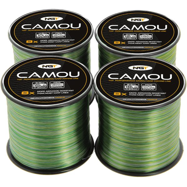 NGT Camo Bulk Spools of Line (Various Weights)