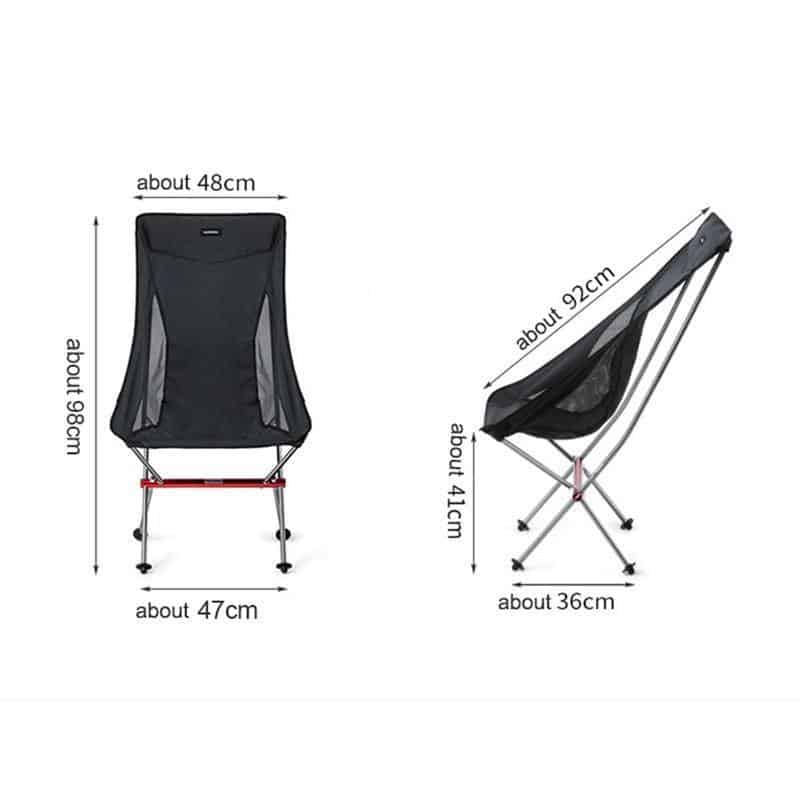 Naturehike 600D compact oversized camping Chair
