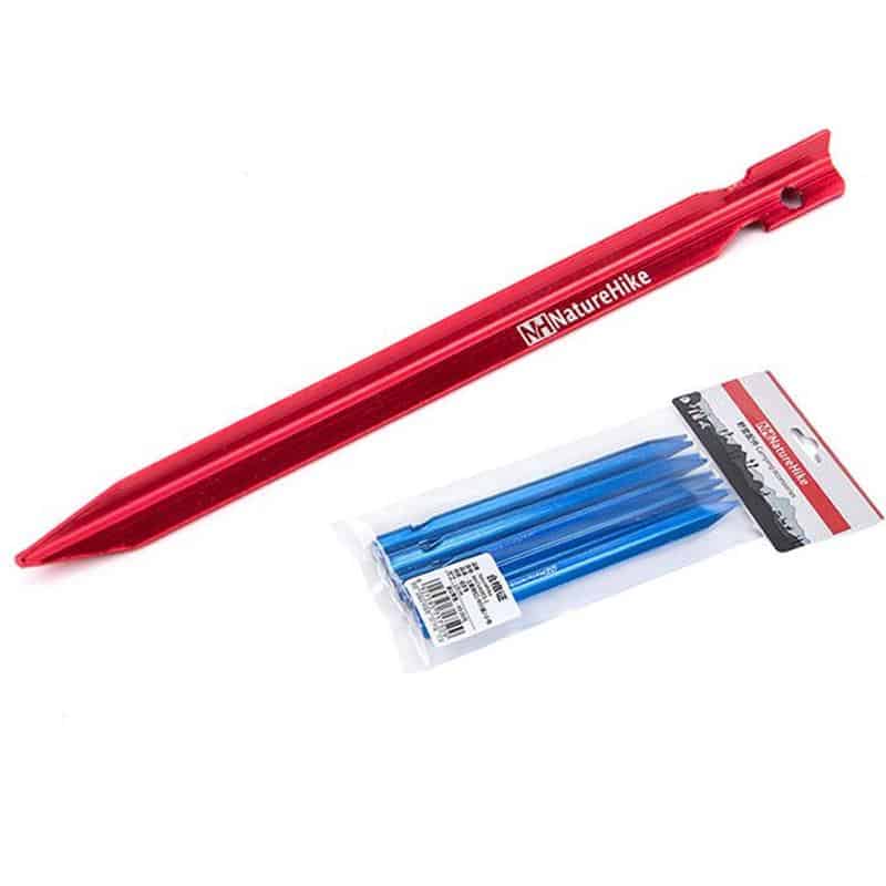 Naturehike 8 pcs 7001 Aluminium Alloy Tent Pegs