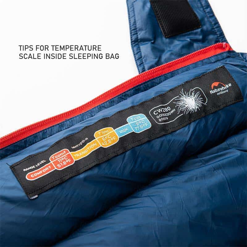 Naturehike CWM400 Ultralight down Sleeping Bag
