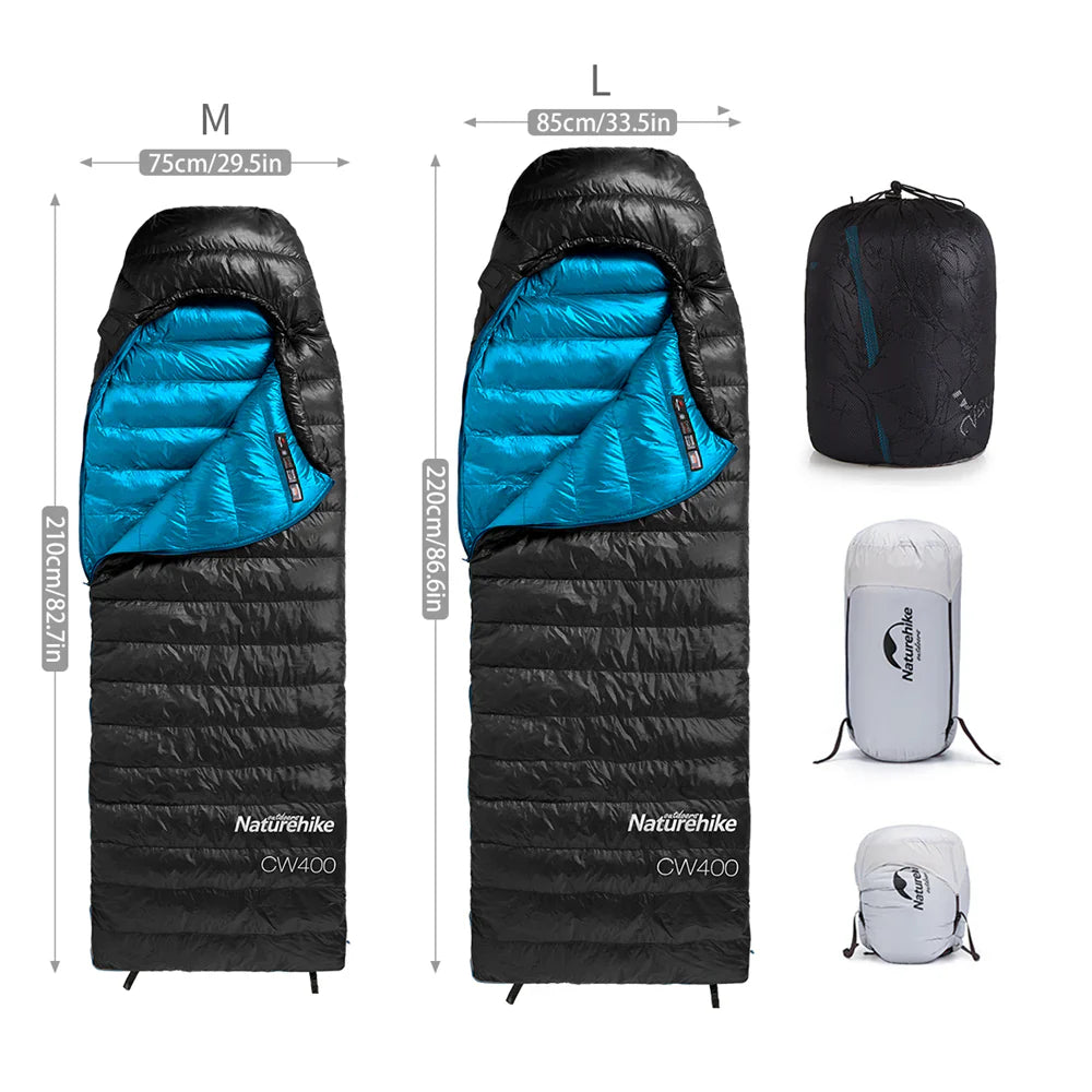 Naturehike Duck Down Sleeping Bag - Various Sizes