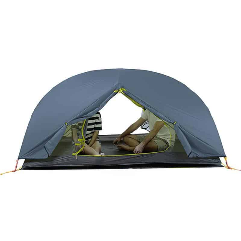 Naturehike Mongar Ultralight 2 Man Tent (Blue with Mat)