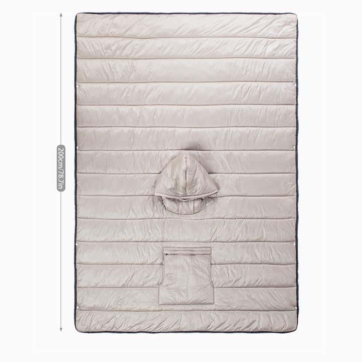 Naturehike Outdoor Camping Cloak Style Cotton Sleeping Bag (Various colours)