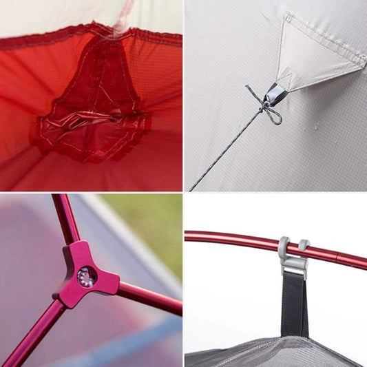 Naturehike Outdoor Camping CloudUp Tent 201T Green with Mat