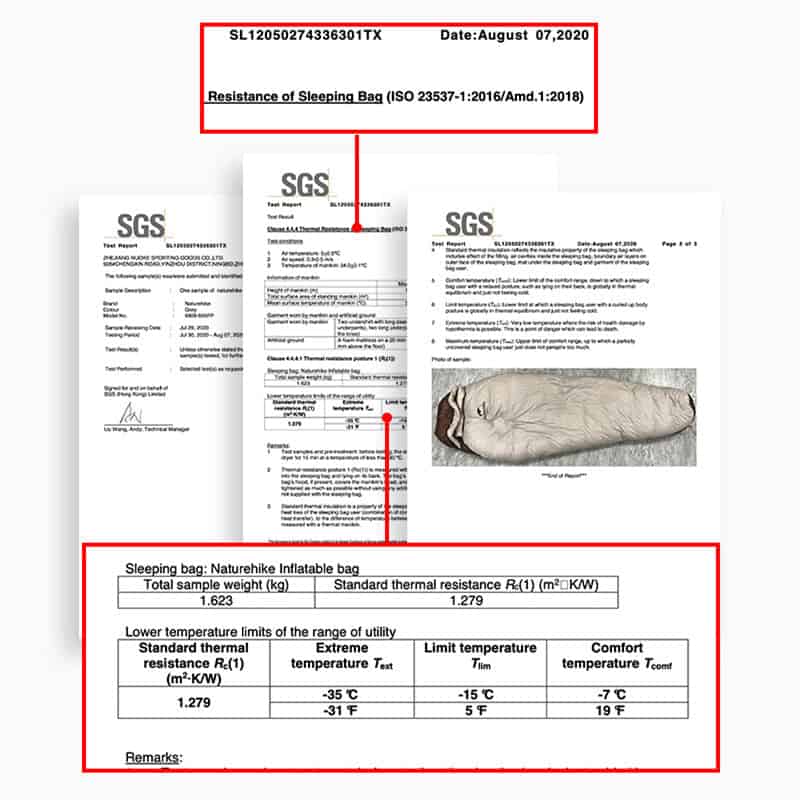 Naturehike Snowbird Mummy duck down winter Sleeping Bag (Various Sizes and Ratings )