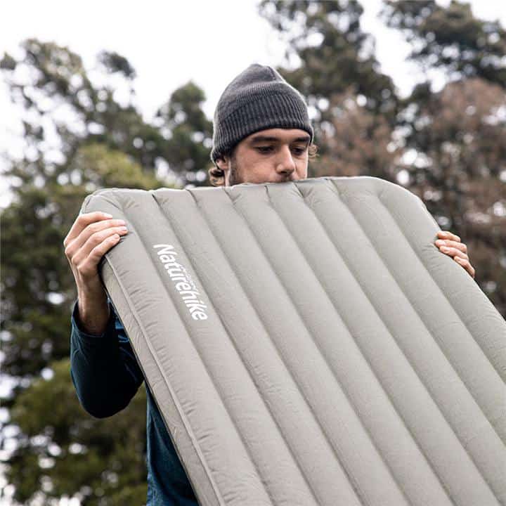 Naturehike Thick TPU Inflatable Sleeping Mat With Pillow (Wide)