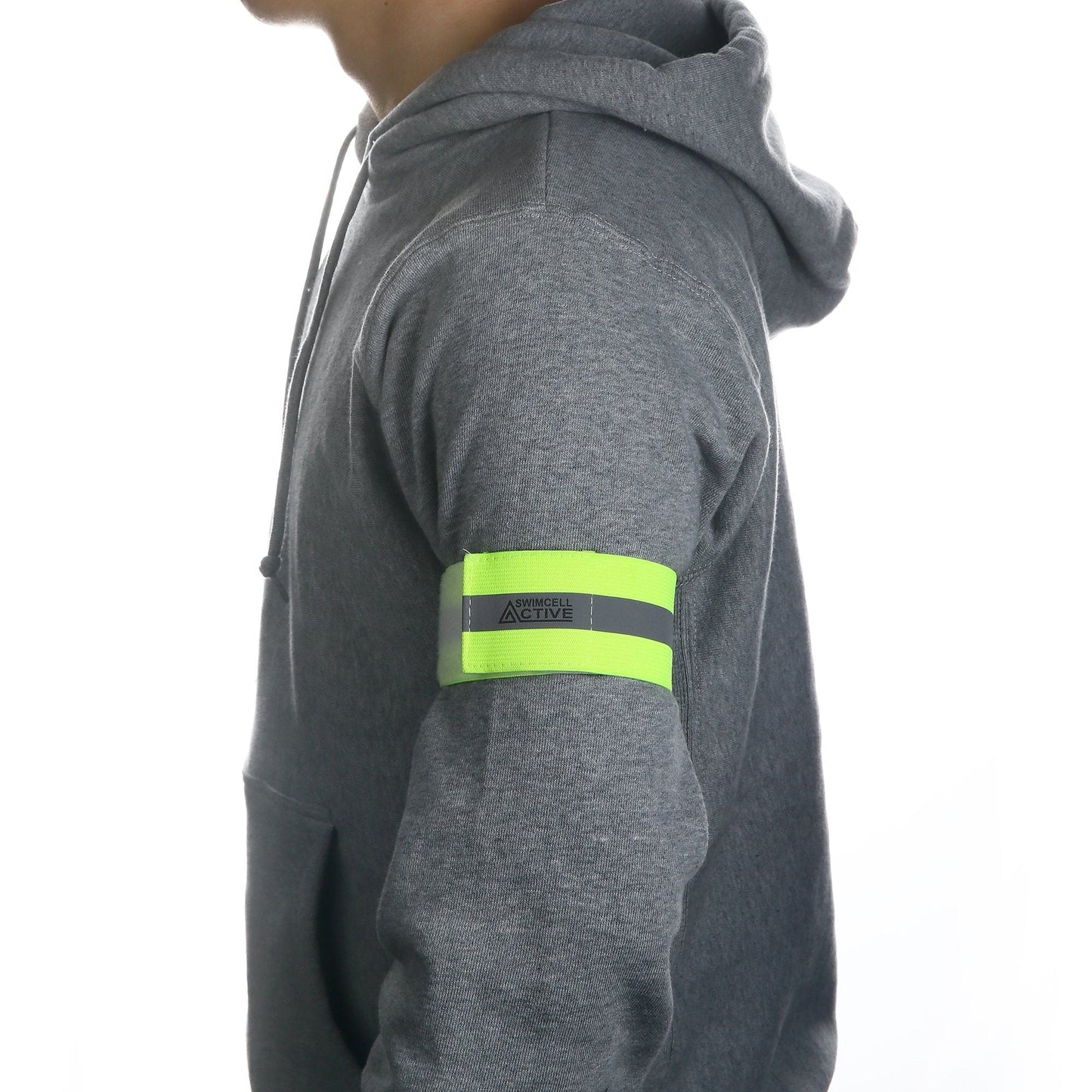 Hi-Vis Reflective Neon Armband. Pack of 2.