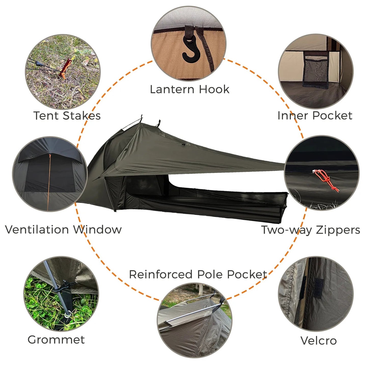 Onewind Solo Skyshade Tartent 3 Season (Updated Version)