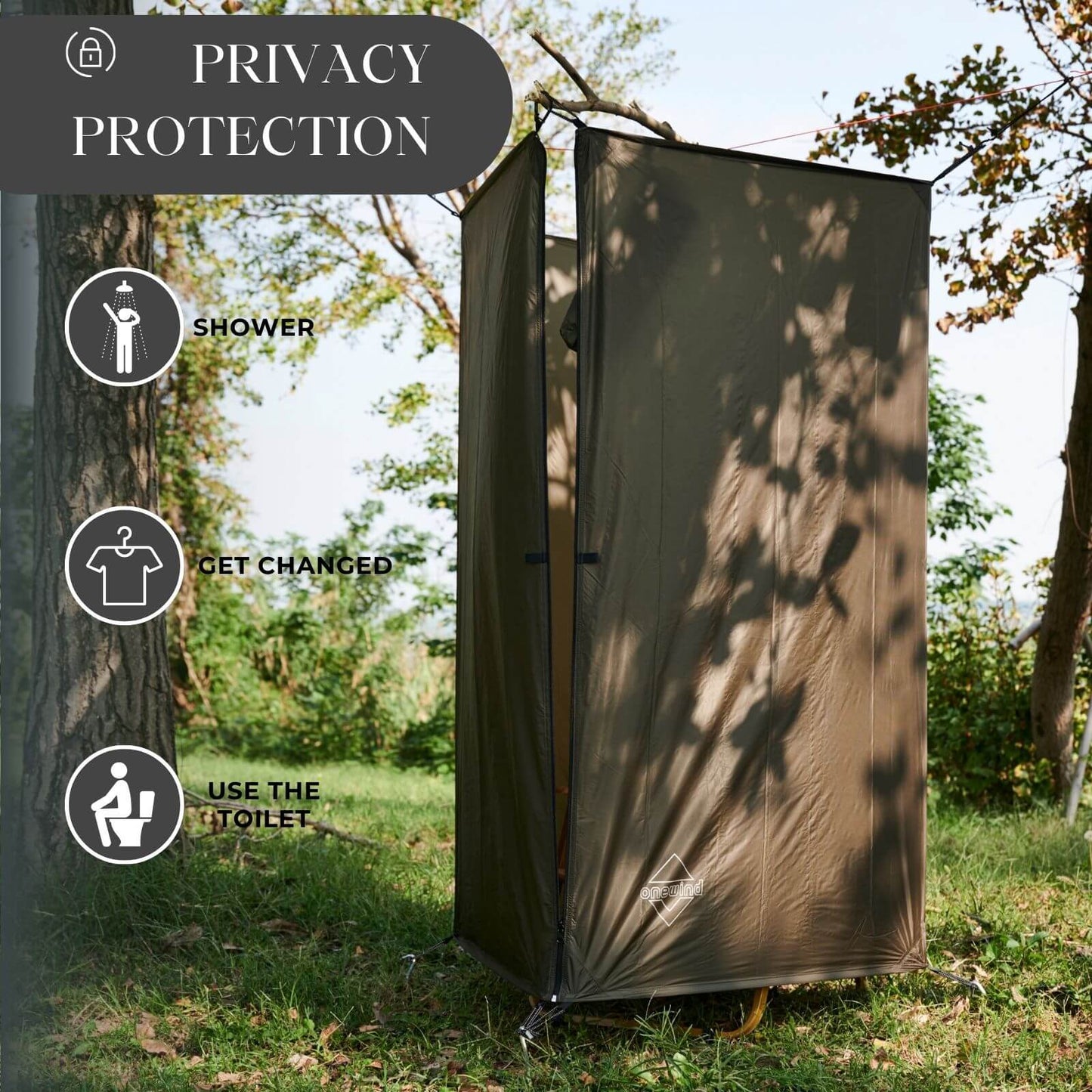 Onewind Portable Privacy Shower Tent