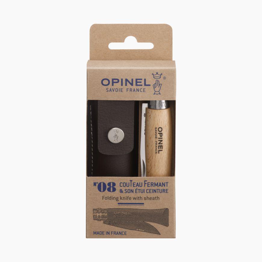 Opinel N 08 Stainless Steel with sheath