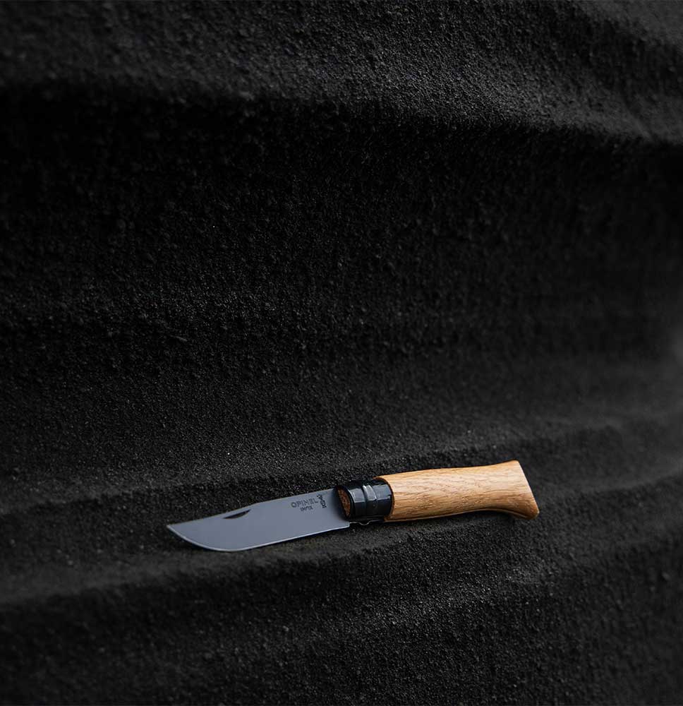 Opinel No 8 Black Oak Knife