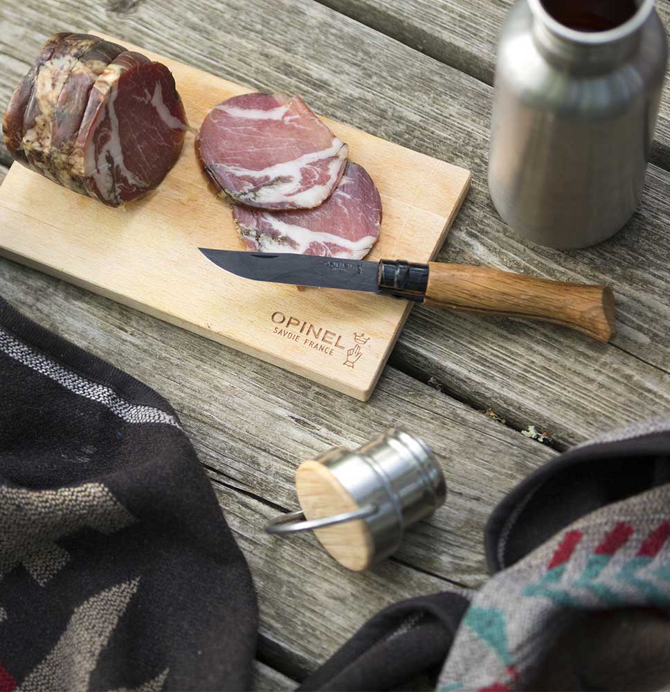 Opinel No 8 Black Oak Knife