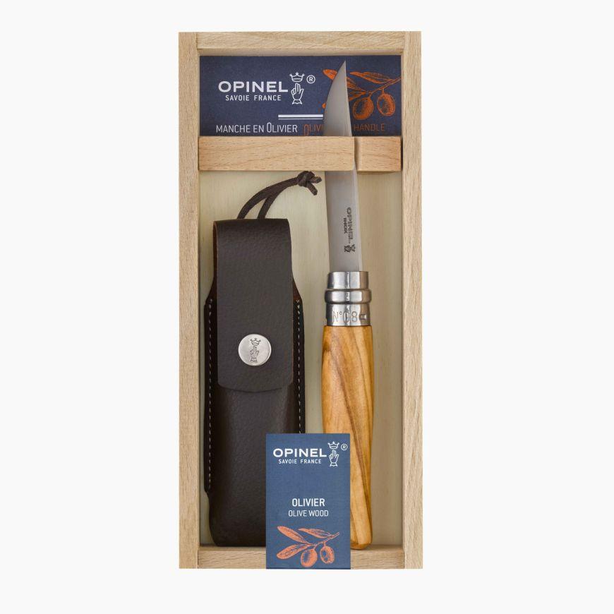 Opinel No 8 Olive Wood with Sheath