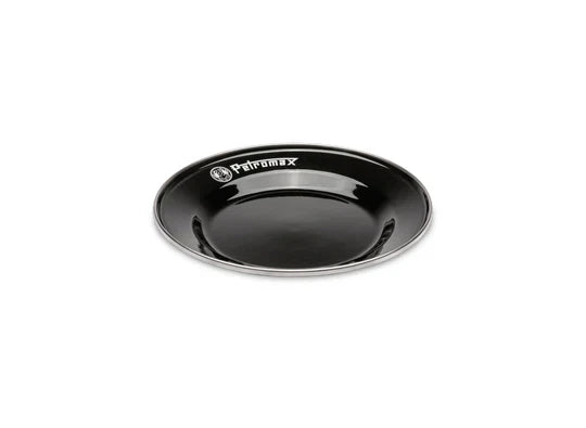 Petromax Set of 2 Black Enamel Plates (Various Sizes)