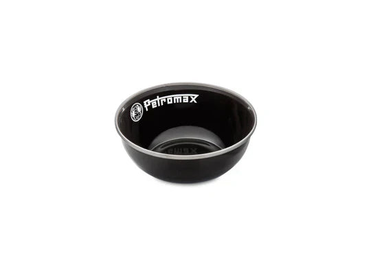 Petromax Set of 2 Enamel Bowls - Black (Various Sizes)