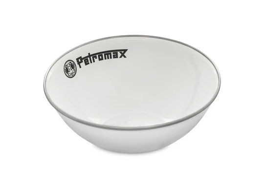 Petromax Set of 2 Enamel Bowls - White (Various Sizes)