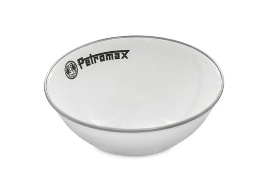 Petromax Set of 2 Enamel Bowls - White (Various Sizes)