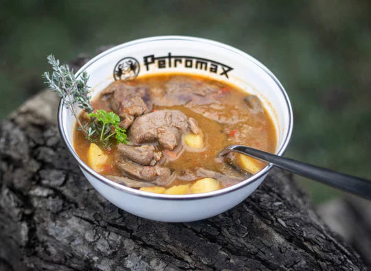 Petromax Set of 2 Enamel Bowls - White (Various Sizes)