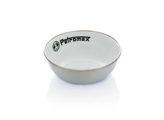 Petromax Set of 2 Enamel Bowls - White (Various Sizes)