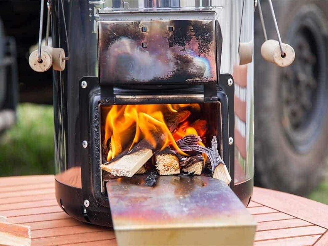 Petromax Rocket Stove Portable Wood Burning Camp Stove