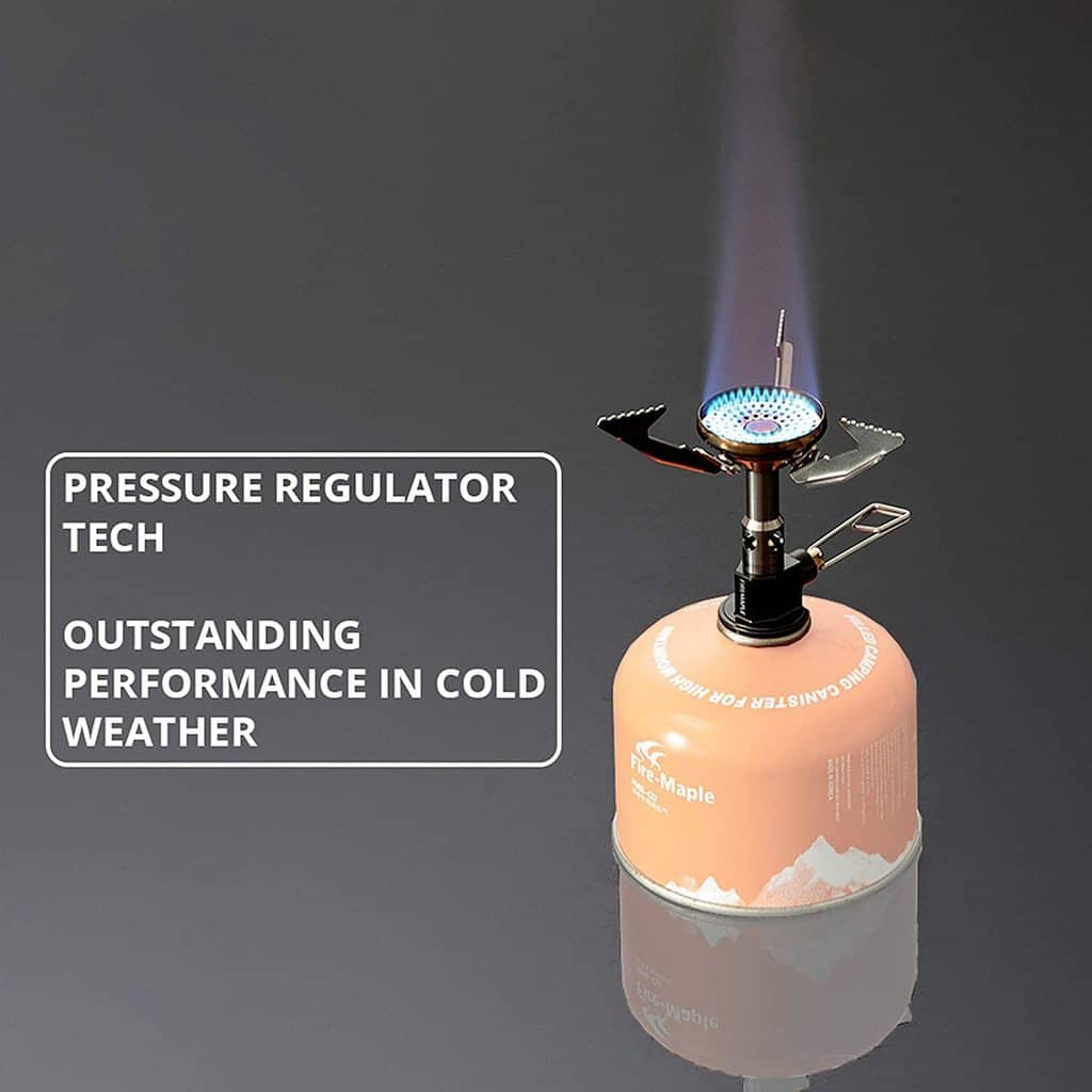 FireMaple Polaris Gas Pressure Regulator Stove