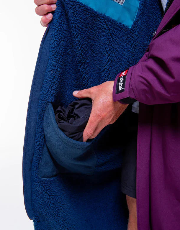 Red Original EVO  Long Sleeve Changing Robe - Mulberry Wine (XL)