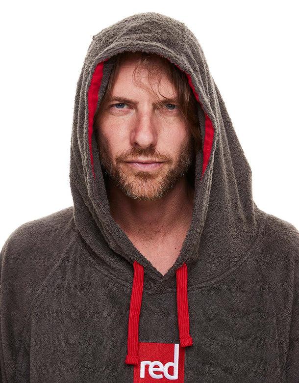 Red Original  Quick Dry Microfibre Changing Robe - Grey