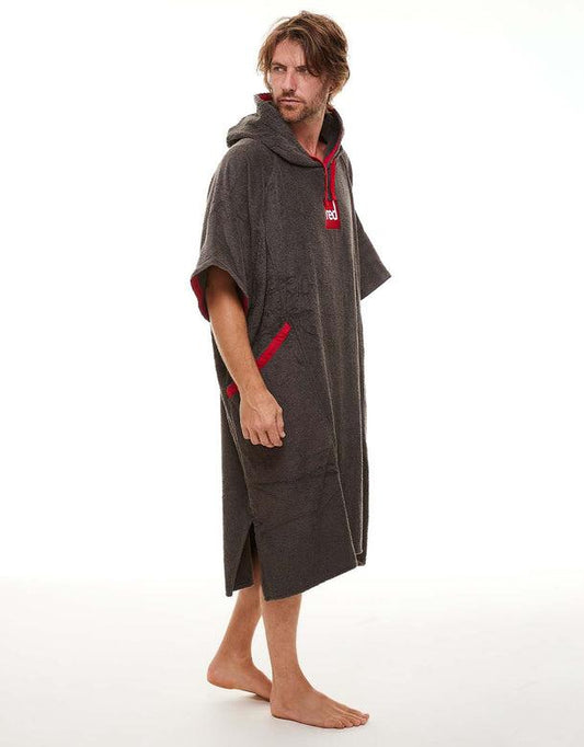 Red Original  Quick Dry Microfibre Changing Robe - Grey