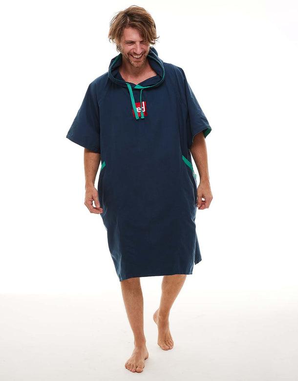 Red Original  Quick Dry Microfibre Changing Robe -  Blue