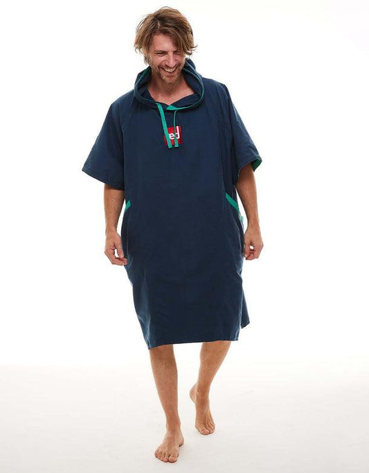 Red Original  Quick Dry Microfibre Changing Robe -  Blue