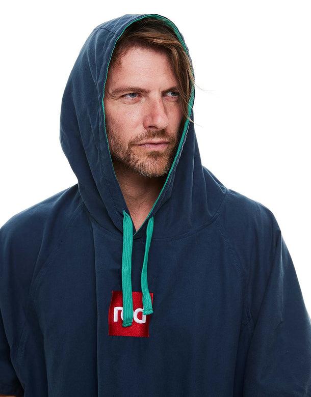 Red Original  Quick Dry Microfibre Changing Robe -  Blue