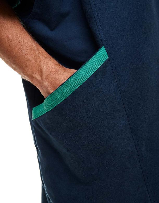 Red Original  Quick Dry Microfibre Changing Robe -  Blue