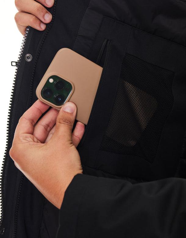 Red Revolution 3-in-1 Change Parka Carbon Black