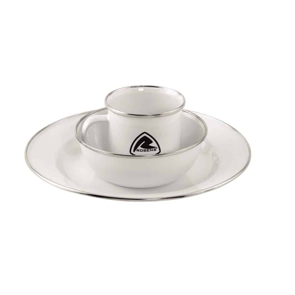 Robens Tongass Single Dinner Enamel Set