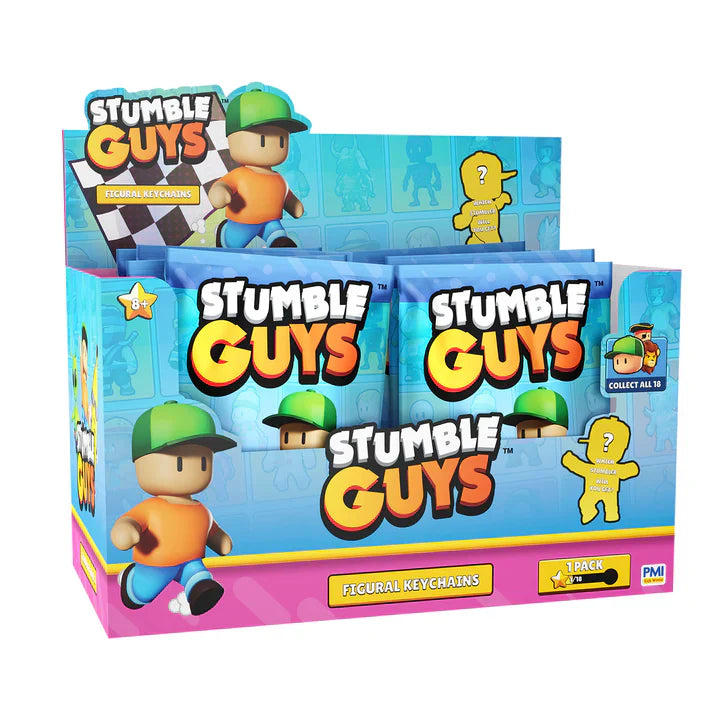 Stumble Guys 2" Keychains 1PK Blind Bag