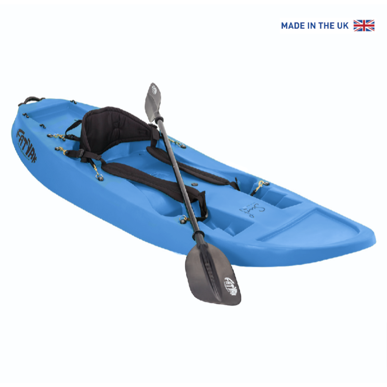 Surf Solo Kayak | Plastic Neutral | Blue | Agile & Fun