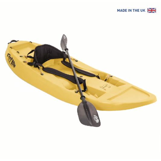 Surf Solo Kayak | Plastic Neutral | Yellow | Agile & Fun