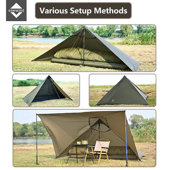 Onewind Solitary Ultralight Single-Topped Cape Shelter