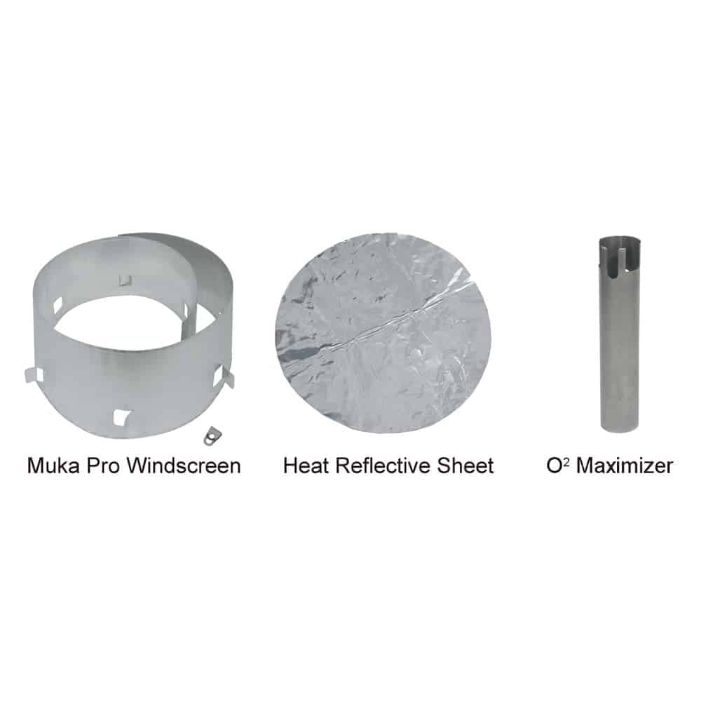 SOTO Muka Pro Wind Screen and O2 Maximiser