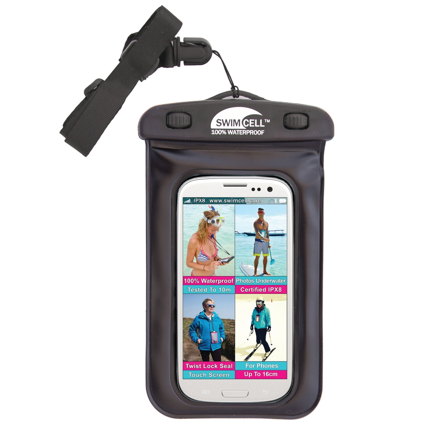 SwimCell Waterproof Case For iPhone & Android - Standard